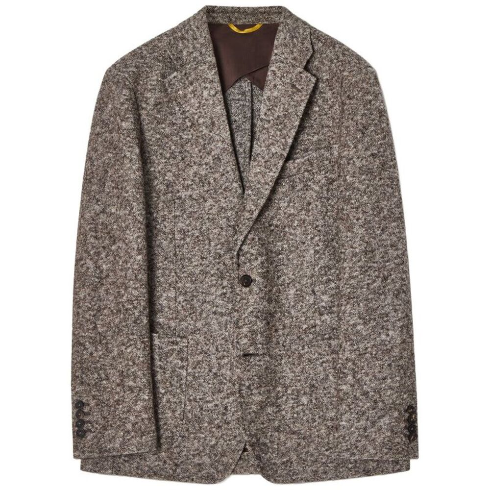 Robert Talbott Mens Wright Wool-Blend Knit Blazer